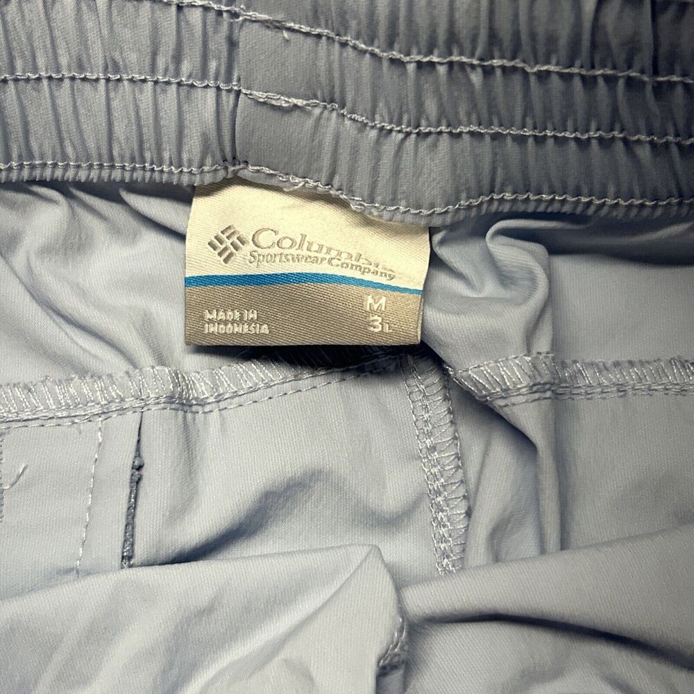 NWT Columbia Women's Boundless Trek Active Shorts - 3” Inseam Size M Light Blue - Picture 3 of 8